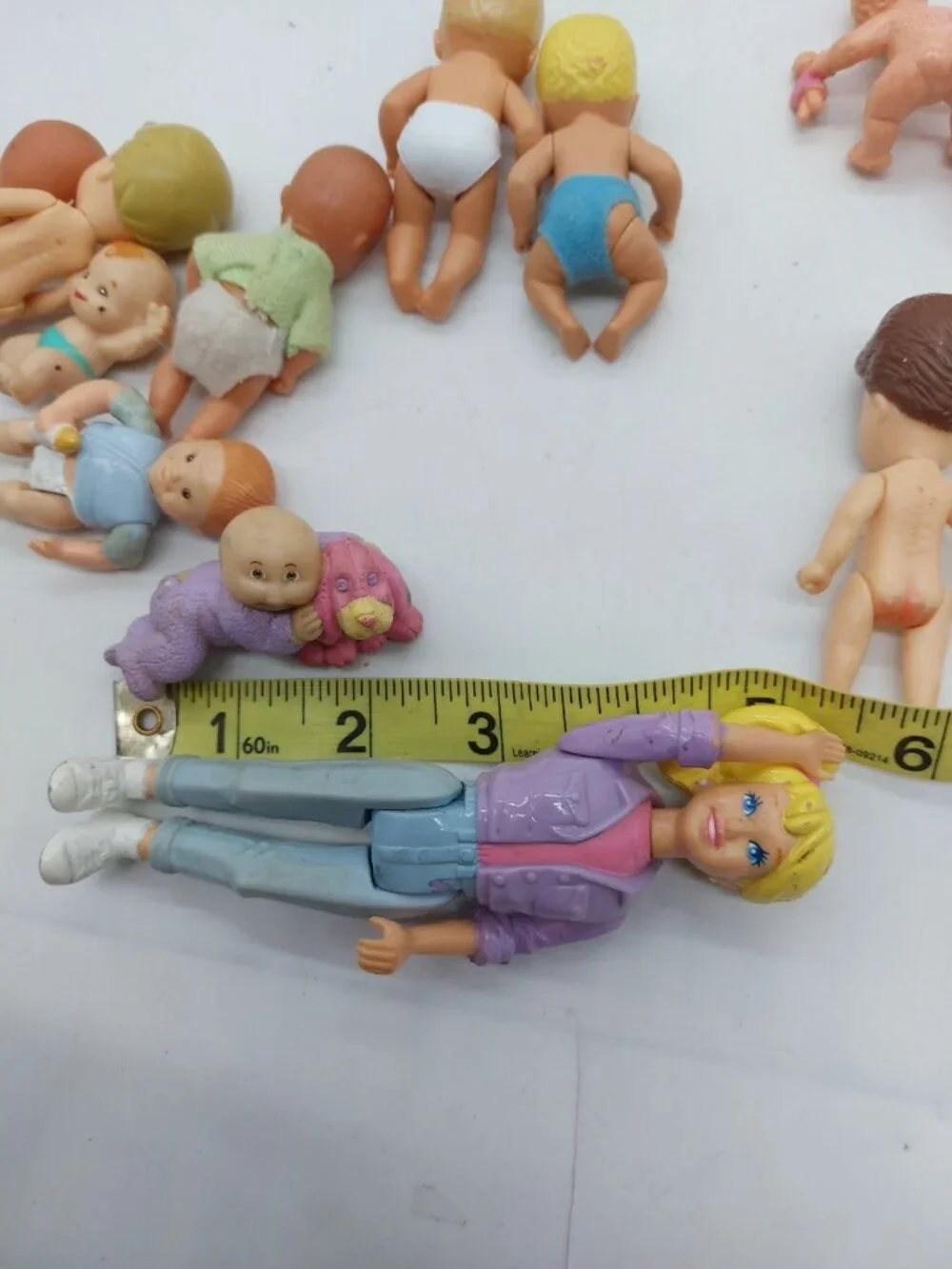 Lot Of Vintage Baby Dolls Various Brands Sizes Years 11 Babies And 1 Babysitter
